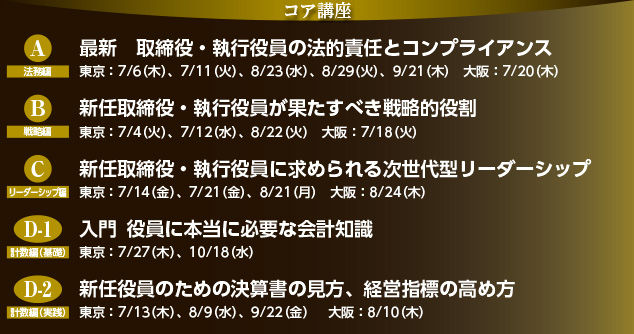 コア講座