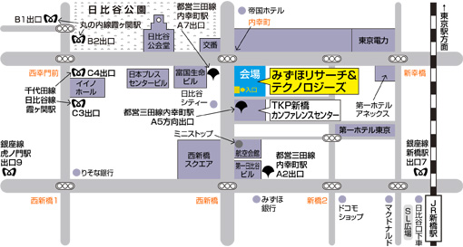 地図：当社セミナールー